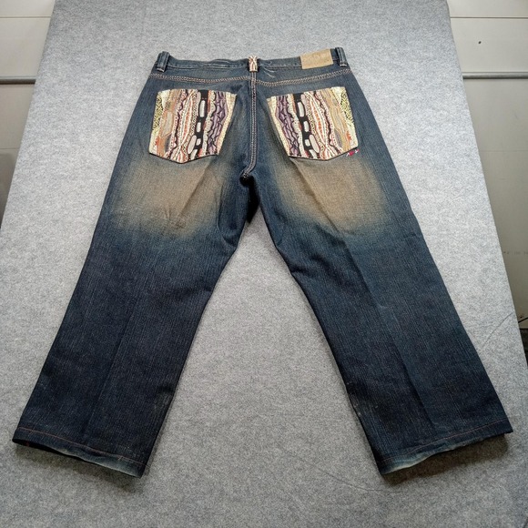 Vintage Coogi Jeans Mens 40x34 Blue Baggy Loose Fit Denim Hip Hop Y2K Streetwear
